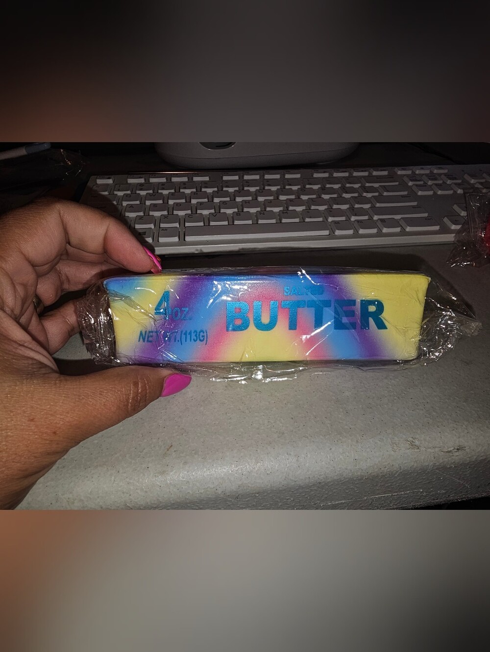 Butter Rainbow Salted Bar - Butter (red, orange, yellow, green, blue)